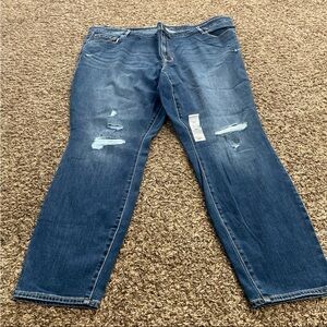 Old Navy NWOT mid rise pop icon, skinny jeans size 28/4X
